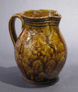 Ripple Decorated Pitcher