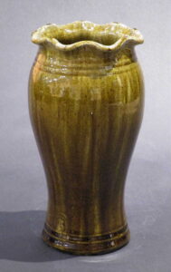 Shapely Ruffle-top Vase
