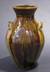 Two Handled Round Bellied Vase