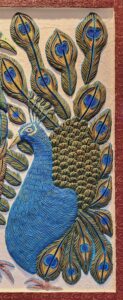 Serenading Peacocks (Detail)