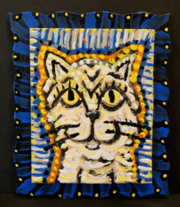 Peter Loose, Cats Make Me Smile (SOLD)