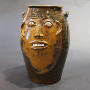 Walter Fleming, Tall Chocolate Face Jar