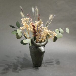 Black Stag Vase