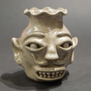 Michael Gates, Ruffle Top Face Vase