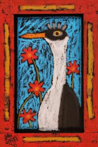 Portrait of a Young Crane