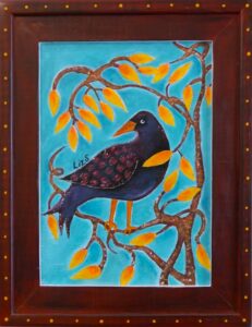Autumn Blackbird