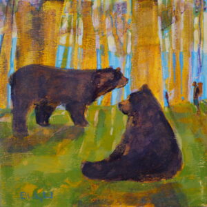Two Bears, Two Hikers