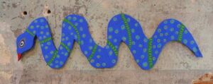 Electric Blue Snake