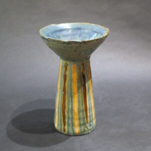 Blue Flame Torch Vase