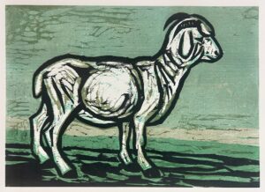 Kent Ambler, White Goat, 1/25