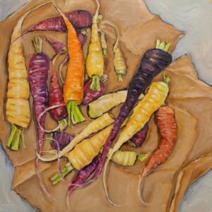 Sonya Clemons, Mama's Colorful Carrots, SOLD